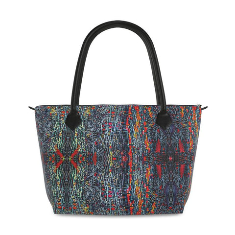 'Graphite' Zipped Tote