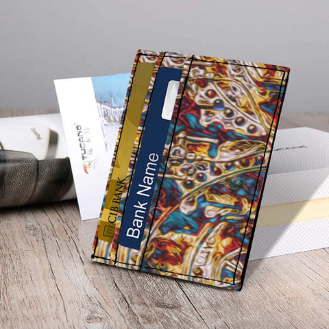 'Boilerplate' Faux Leather Cardholder