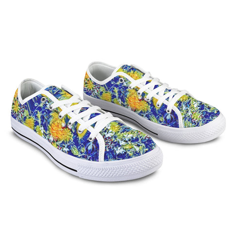 'Summer Basket' (White Trim) 'Seattle' Women's Trainers