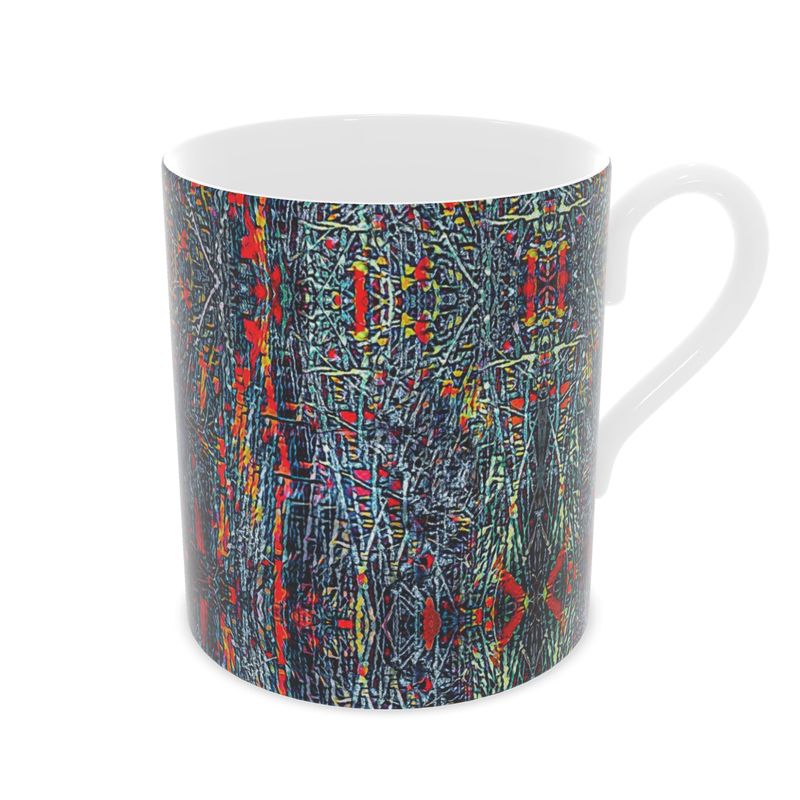 'Graphite' Bone China Mug