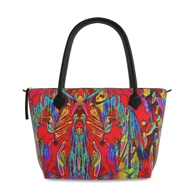 'Soul Tree' Zipped Tote