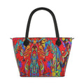 'Soul Wood' Zipped Tote