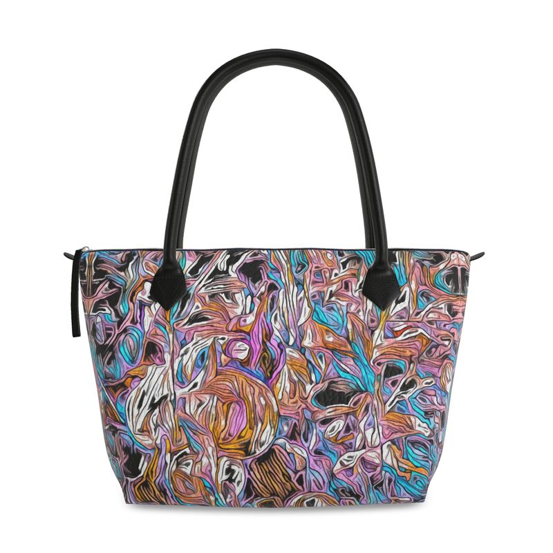 'Carnaby' Zipped Tote