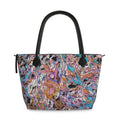 'Psychedelique' Zipped Tote