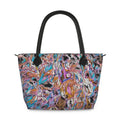 'Psychedelique' Zipped Tote