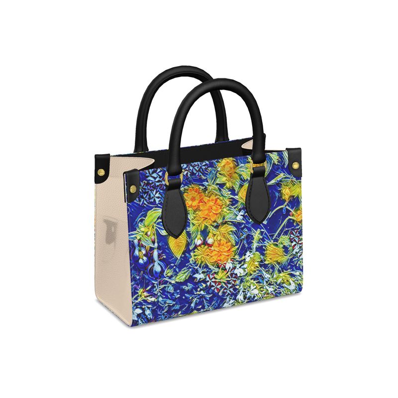 'Summer Basket' Mini-Shopper (Cream)