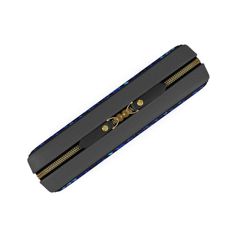 'Wild Poppies' Wash Bag (Charcoal)