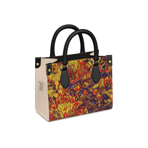 'Peony' Mini-Shopper (Cream)