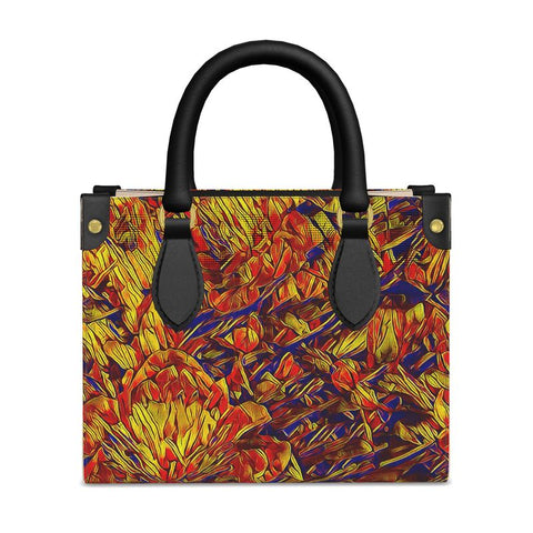 'Peony' Mini-Shopper (Cream)