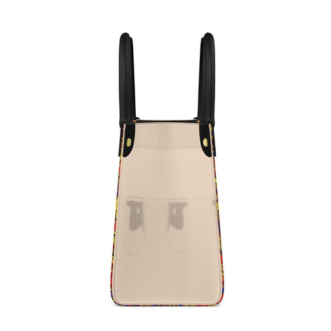 'Peony' Mini-Shopper (Cream)