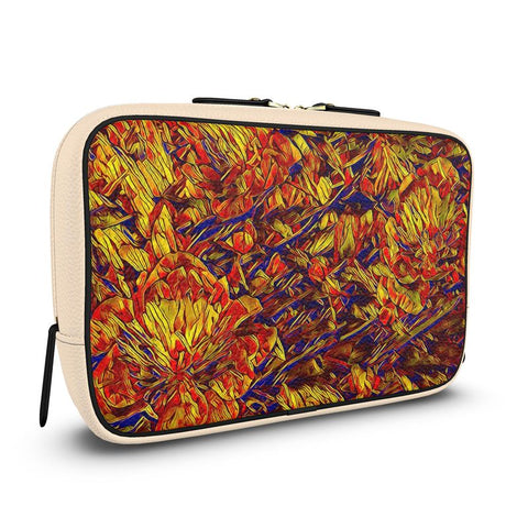 'Peony' Washbag (Cream)