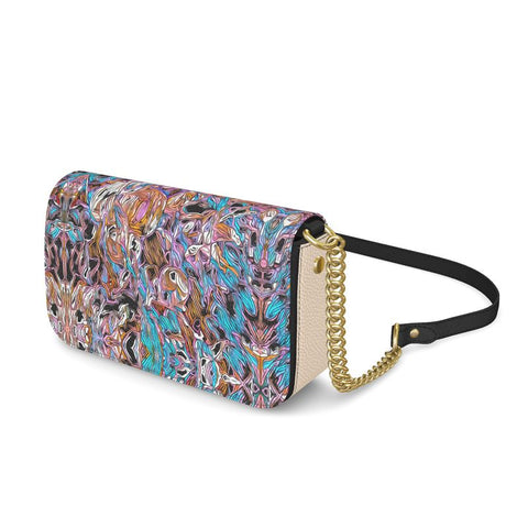 'Psychedelique' Flap Over (Cream)