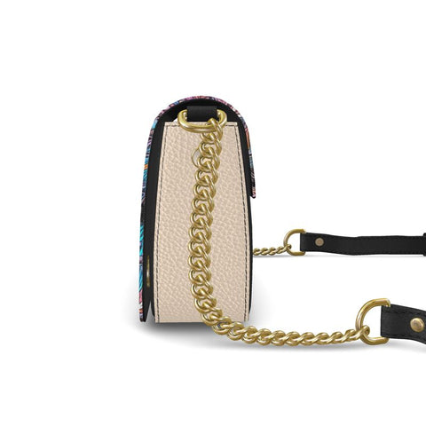 'Psychedelique' Flap Over (Cream)