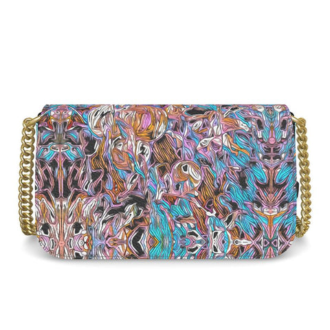 'Psychedelique' Flap Over (Duck Egg)