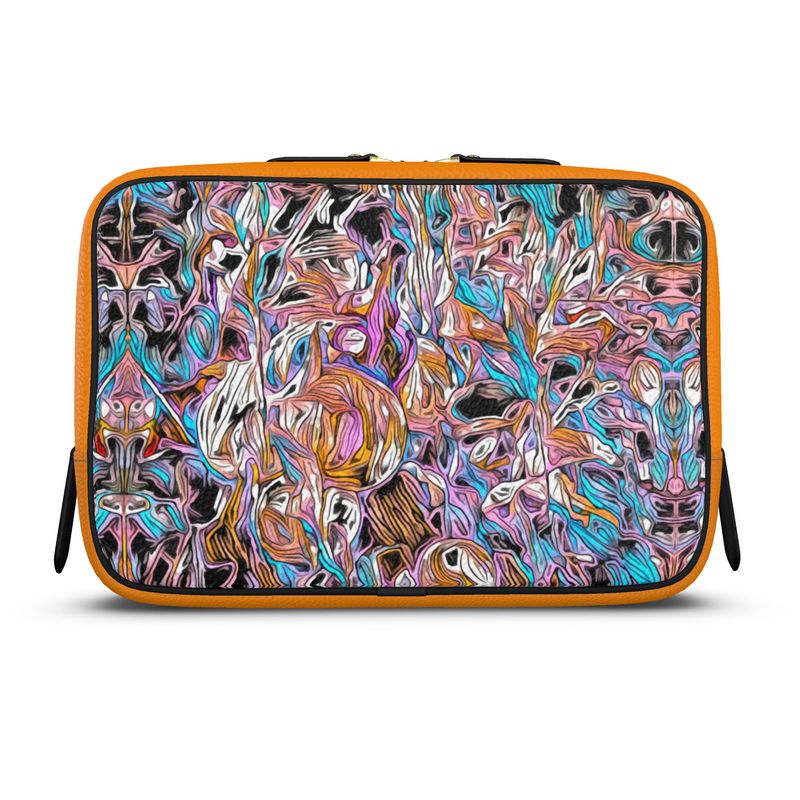 'Carnaby' Washbag (Tangerine)