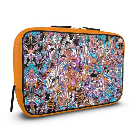 'Carnaby' Washbag (Tangerine)