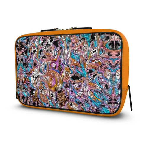 'Psychedelique' Washbag (Tangerine)