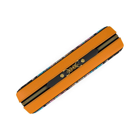 'Psychedelique' Washbag (Tangerine)