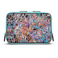 'Psychedelique' Washbag (Duck Egg)