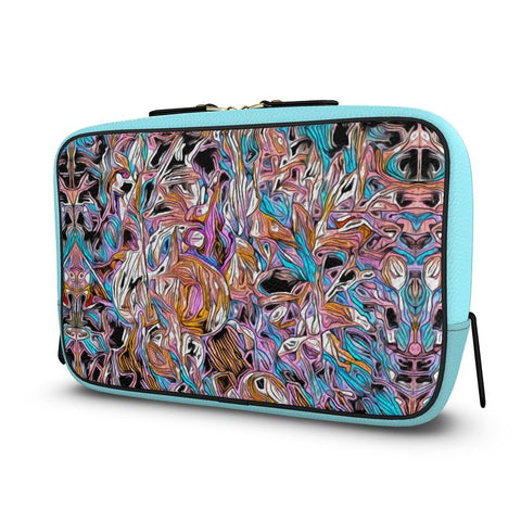 'Psychedelique' Washbag (Duck Egg)