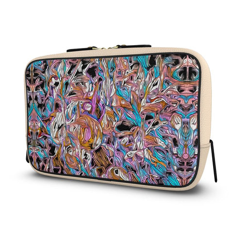 'Psychedelique' Washbag (Cream)