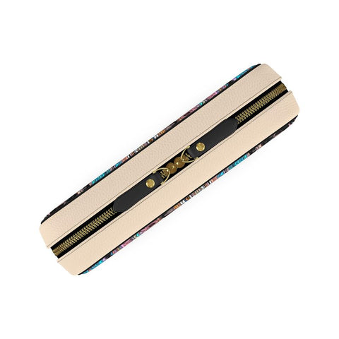 'Psychedelique' Washbag (Cream)