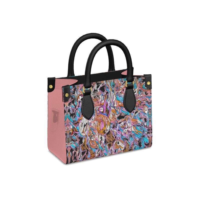 'Psychedelique' Mini Shopper (Rose)