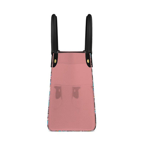 'Psychedelique' Mini Shopper (Rose)