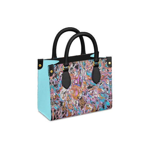 'Carnaby' Mini Shopper (Duck Egg)