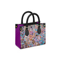 'Psychedelique' Mini Shopper (Blackcurrant).