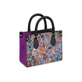 'Psychedelique' Mini Shopper (Blackcurrant).