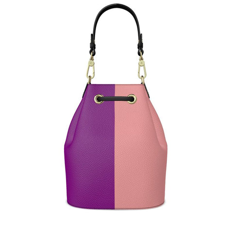 'Carnaby' Bucket (Blackcurrant/Rose)