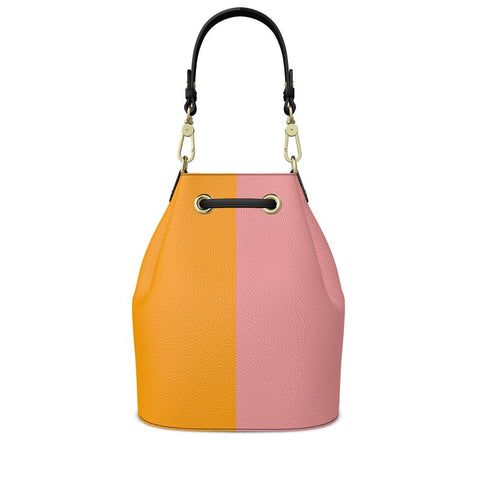 'Carnaby' Bucket (Rose/Tangerine)