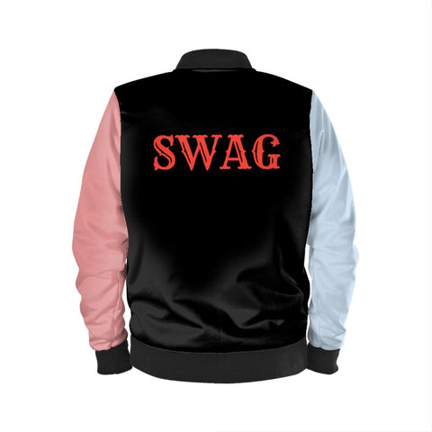 SWAG Bomber (Blue/Pink)