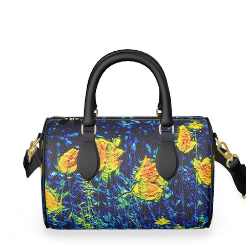 'Wild Poppies' Mini-Duffle