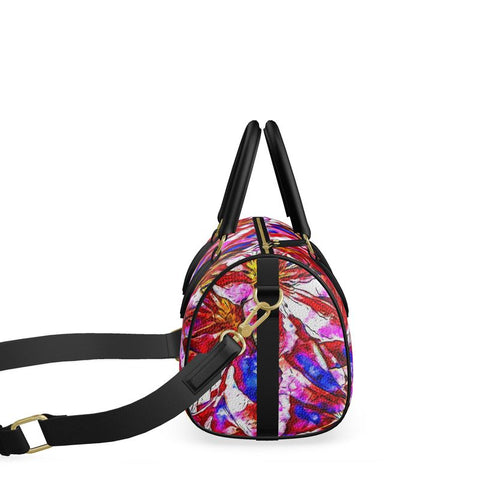 'Clematis Cerise' Mini-Duffle