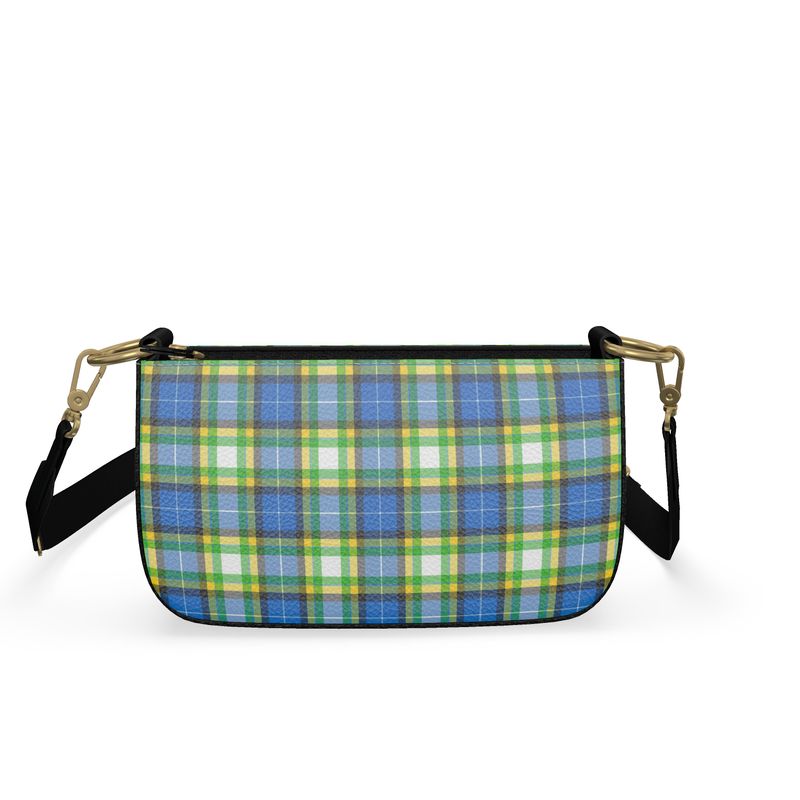 'Yorkshire Tartan' Zipped Box (Charcoal)