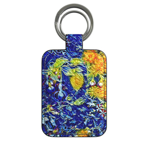 'Summer Basket Azure' Keyring