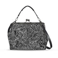 'Filament' Faux Leather Kisslock Handbag Crossbody