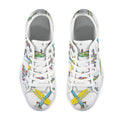 'Evolution' (White) Seattle Low Top Men's Shoes (Model 1013-6)