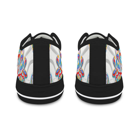 'Evolution' (Black Trim) Seattle Low Top Women's Shoes (Model 1013-6)