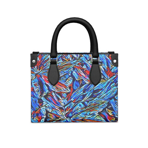 'Clematis Sapphire' Mini-Shopper (Charcoal)