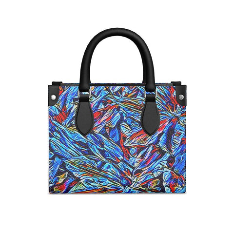 'Clematis Sapphire' Mini-Shopper (Charcoal)