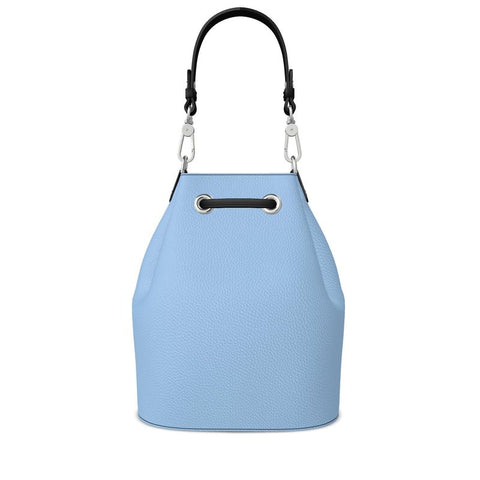 'Clematis Sapphire' Bucket Bag (Sky)