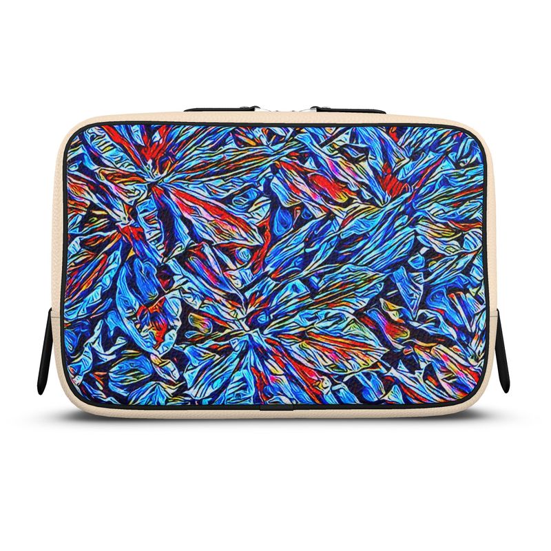 'Clematis Sapphire' Washbag (Cream)