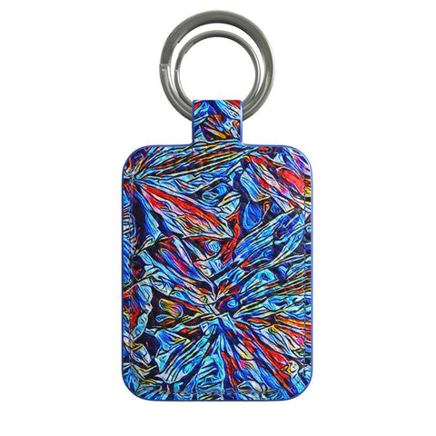 'Clematis Sapphire' Keyring