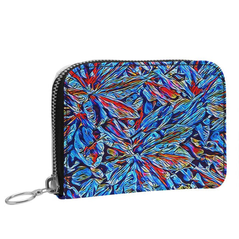 'Clematis Sapphire' Zip Purse