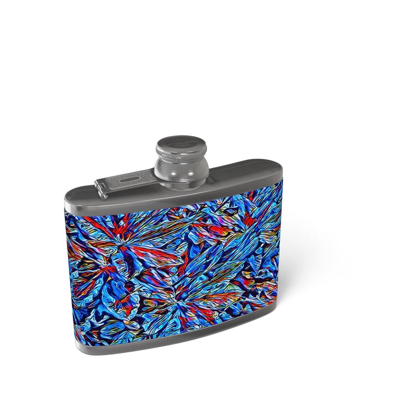 'Clematis Sapphire' Hip Flask