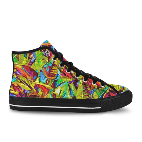 'Tropica' (Black) Vancouver H Women's Canvas Shoes (1013-1)