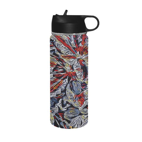 'Clematis Platinum' Insulated Water Bottle